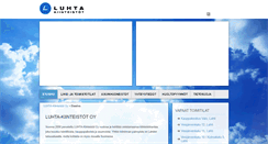 Desktop Screenshot of luhta-kiinteistot.fi